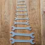 HAZET 450N Dubbele steeksleutels 10 stuks (zgn), Ophalen of Verzenden, Zo goed als nieuw