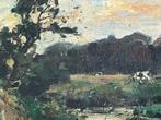 Henk van Leeuwen, kronkelend weggetje in landschap, Ophalen