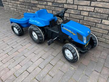 Traptractor New Holland T6 180 beschikbaar voor biedingen