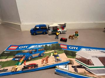 Lego city 60117 auto met caravan beschikbaar voor biedingen