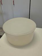 Tupperware Taart bewaardoos, Ophalen of Verzenden, Gebruikt, Wit, Bus of Trommel