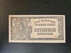 Nederlands-Indië pick 128a 1944, Postzegels en Munten, Bankbiljetten | Azië, Ophalen of Verzenden, Zuidoost-Azië, Los biljet