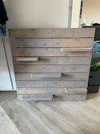 Steigerhout wandbord, Huis en Inrichting, Woonaccessoires | Wanddecoraties, Ophalen, Zo goed als nieuw