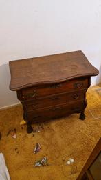 Barok ladekast eikenhout, jaren '50-'70, Huis en Inrichting, Kasten | Dressoirs, Ophalen