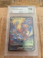 Blaziken v #tg14 ucg 10, Ophalen of Verzenden, Zo goed als nieuw, Losse kaart, Foil