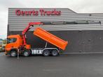 Scania R650 V8 NGS XT 8X4 + KIPPER + FASSI F275A.2.25 KRAAN/, Auto's, Automaat, Achterwielaandrijving, Euro 6, Bedrijf