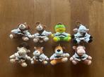 8x knuffel sleutelhanger judopak, Ophalen of Verzenden, Zo goed als nieuw, Knuffel of Figuurtje