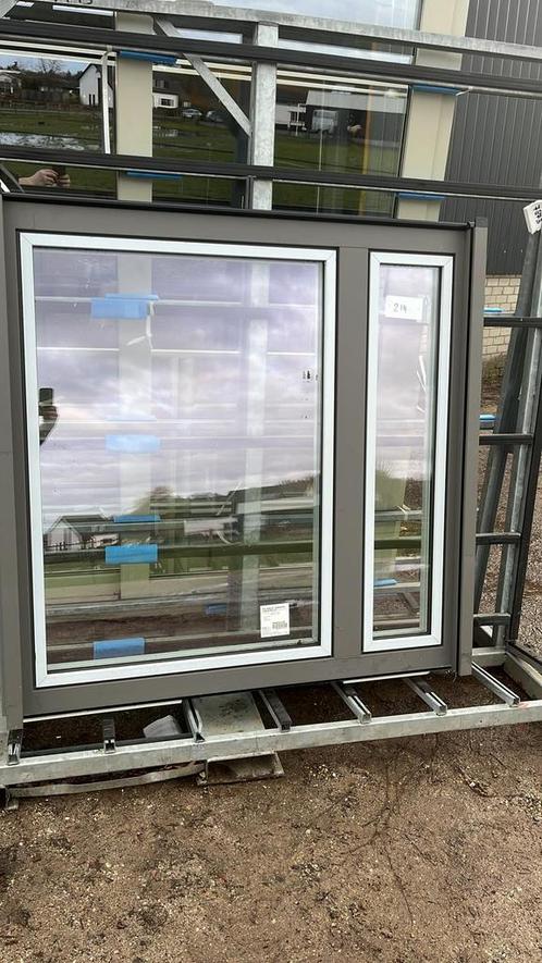 (214) Nieuw kunststof raamkozijn draai kiep incl glas, Doe-het-zelf en Verbouw, Kozijnen en Schuifpuien, Nieuw, Raamkozijn, Kunststof