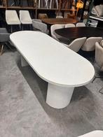 Ovale Eettafel Macie Marmercomposiet 215 cm Lifestylefurn, Ophalen