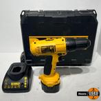 DeWalt DC750 9.7V Accu Boormachine in Koffer incl. Lader, Ophalen of Verzenden, Gebruikt