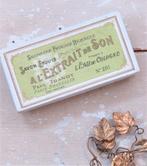 Oude Franse zeepdoos “A L’ Extrait de Son”, Antiek en Kunst, Curiosa en Brocante, Ophalen of Verzenden