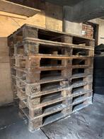 8 Europallets te koop, Doe-het-zelf en Verbouw, Hout en Planken, Ophalen