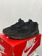 ALS NIEUW! Maat 44 - Nike Air Max 90 Terrascape Triple Black, Kleding | Heren, Schoenen, Verzenden, Zwart, Nike, Nike