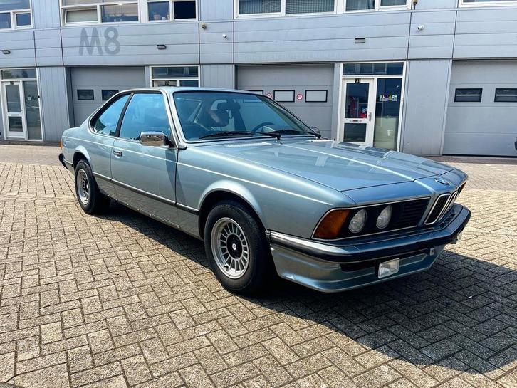 Bmw 633 CSI bouwjaar 1979, Auto's, Oldtimers, Particulier, BMW, Benzine, Coupé, Automaat, Blauw, Blauw, Leder, Achterwielaandrijving