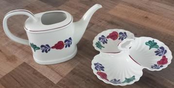 boerenbont servies.oa soepterrien,borden,bekers etc beschikbaar voor biedingen