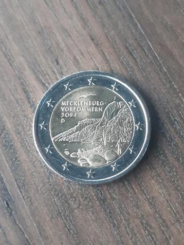 2 euro munt 2024 Mecklenburg Vorpommern D