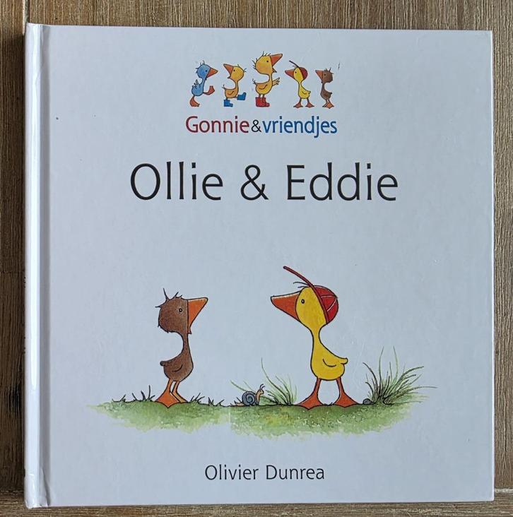 Ollie en Eddie - Gonnie en vriendjes - Olivier Dunrea, Boeken, Kinderboeken | Baby's en Peuters, Zo goed als nieuw, 2 tot 3 jaar