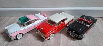 1:18 Amerikaanse klassiekers beschikbaar voor biedingen