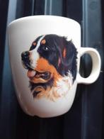4 Koffiekopjes met Berner Sennen Hond, Ophalen, Hond of Kat, Beeldje of Figuurtje