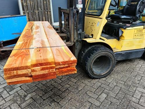 restpartij douglas steigerplanken., Tuin en Terras, Palen, Balken en Planken, Planken, 250 cm of meer, Ophalen