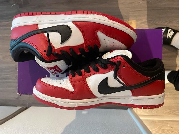 Nike Dunk Low Chicago - Maat 40.5, Kleding | Heren, Schoenen, Gedragen, Sneakers of Gympen, Overige kleuren, Ophalen of Verzenden