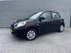 Nissan Micra 1.2 Visia Pack 2011 met 92000 km, Voorwielaandrijving, Stof, Gebruikt, Zwart