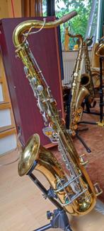 Tenorsaxofoon Buescher 400 vintage uit 1965, Ophalen, Gebruikt, Tenor, Met koffer