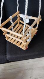 Houten baby/peuterschommel NIEUW, Ophalen of Verzenden, Zo goed als nieuw, Schommel