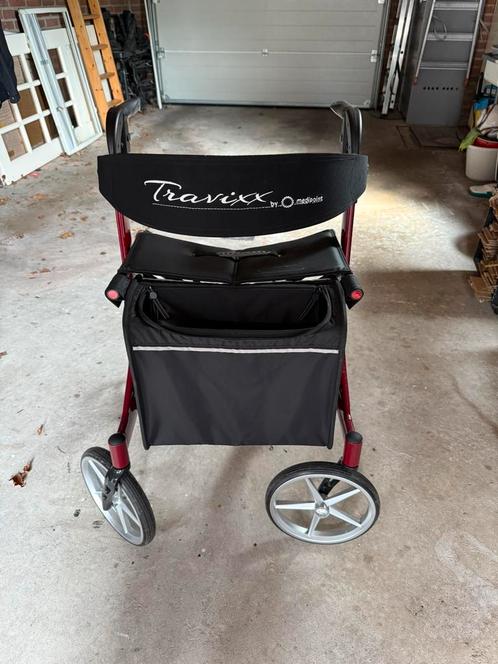 Travixx deluxe rollator, Diversen, Rollators, Gebruikt, Lichtgewicht, Opvouwbaar, Ophalen