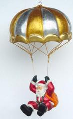 Polyester kerstman 45 cm hoog, Diversen, Kerst, Ophalen, Gebruikt