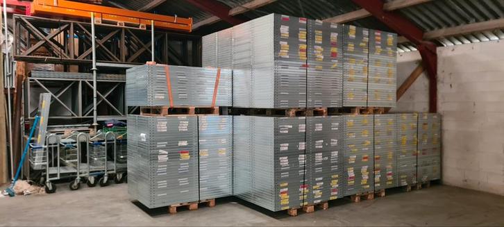 Nog 60 meter legbordstelling vakkenkasten grootvakstelling, Zakelijke goederen, Kantoor en Winkelinrichting | Magazijn, Stelling en Opslag