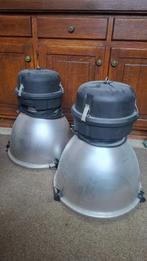 Industriële lampen met bolverlichting, Huis en Inrichting, Lampen | Hanglampen, Ophalen, Zo goed als nieuw, Industrieel, 50 tot 75 cm