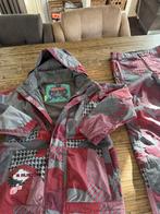 BURTON SNOWBOARD SKI PAK ROOD GRIJS ZWART, Ophalen of Verzenden, Zo goed als nieuw, Jongen of Meisje