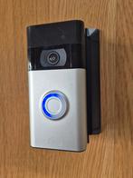 ring deurbel met zonnepaneeltje, Huis en Inrichting, Deurbellen, Ophalen of Verzenden, Ingebouwde camera, Gebruikt, Draadloos