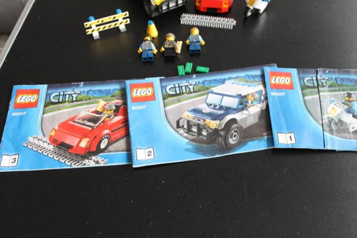 lego city politie snelle achtervolging 60007, Kinderen en Baby's, Speelgoed | Duplo en Lego, Zo goed als nieuw, Lego, Complete set