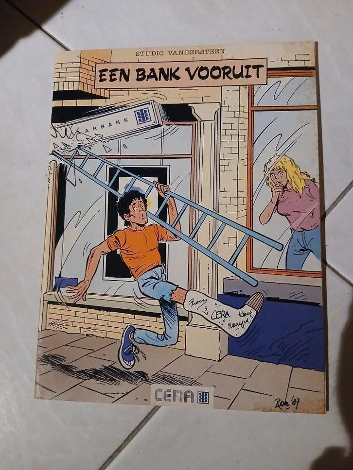 een bank vooruit, Boeken, Stripboeken, Nieuw, Eén stripboek, Ophalen