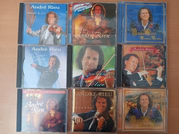9 zeer mooie originele CD's van André Rieu beschikbaar voor biedingen