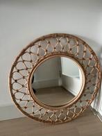 Spiegel rotan - 55cm - ikea, Huis en Inrichting, Woonaccessoires | Spiegels, Minder dan 100 cm, Rond, Zo goed als nieuw, 50 tot 75 cm