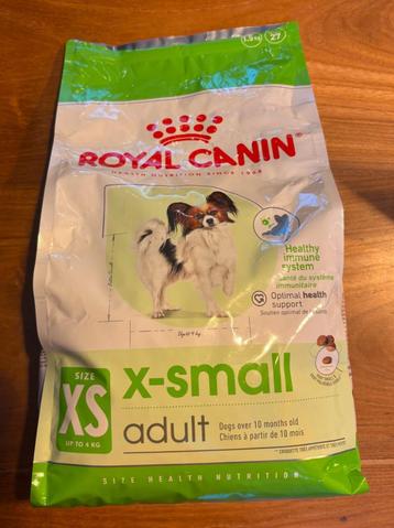 Royal Canin brokken X-Small Adult 1,5kg zak beschikbaar voor biedingen