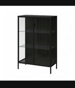 Rudsta ikea vitrine zwart, Ophalen, 50 tot 100 cm, Zo goed als nieuw, Minder dan 100 cm
