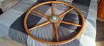Houten Scheepstuurrad - Diameter 130cm, Watersport en Boten, Ophalen, Gebruikt, Overige typen