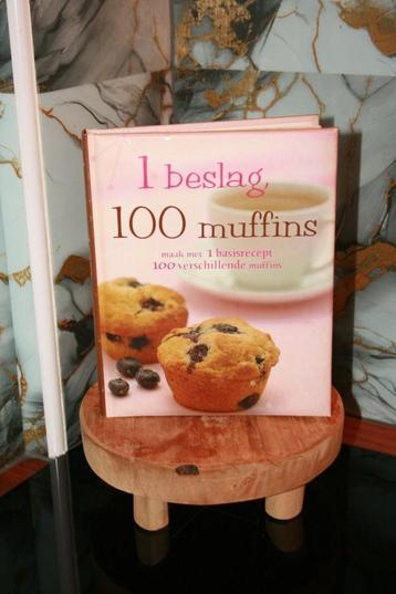 Kookboek "1 Beslag, 100 Muffins"  beschikbaar voor biedingen
