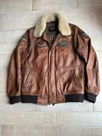 PME Legend Hudson Leren Jas Maat L, Ophalen of Verzenden, Gedragen, Maat 52/54 (L), Bruin