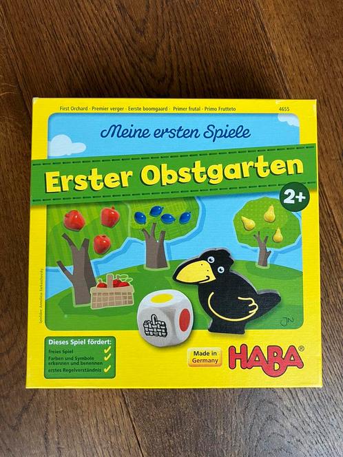Haba - Mijn eerste spellen: Eerste boomgaard, Hobby en Vrije tijd, Gezelschapsspellen | Bordspellen, Gebruikt, Ophalen of Verzenden