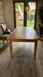 Teak houten tafel, Huis en Inrichting, Tafels | Salontafels, 200 cm of meer, 50 tot 100 cm, Teakhout, Gebruikt