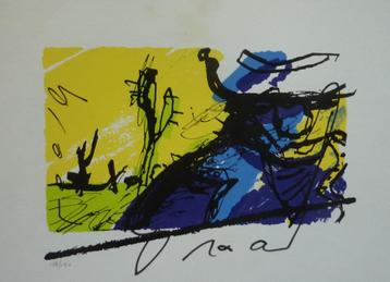 Herman Brood zeefdruk 'Bono' beschikbaar voor biedingen
