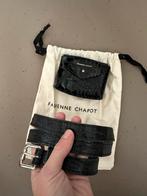 Fabienne Chapot Riem Zwart Leer, Minder dan 3 cm, 80 tot 90 cm, Tailleriem, Ophalen of Verzenden