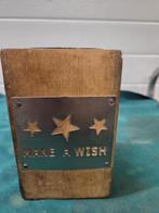 zweedse kandelaar hout, Huis en Inrichting, Woonaccessoires | Kandelaars en Kaarsen, Ophalen of Verzenden, 'T Olde Gre-j, Info@toldegrej.nl