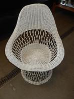 Vintage rotan fauteuil, Huis en Inrichting, Stoelen, Gebruikt