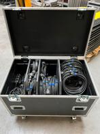 Complete schuko kit incl. flightcase (2 sets beschikbaar), Caselink, Overige typen, Ophalen of Verzenden, Zo goed als nieuw